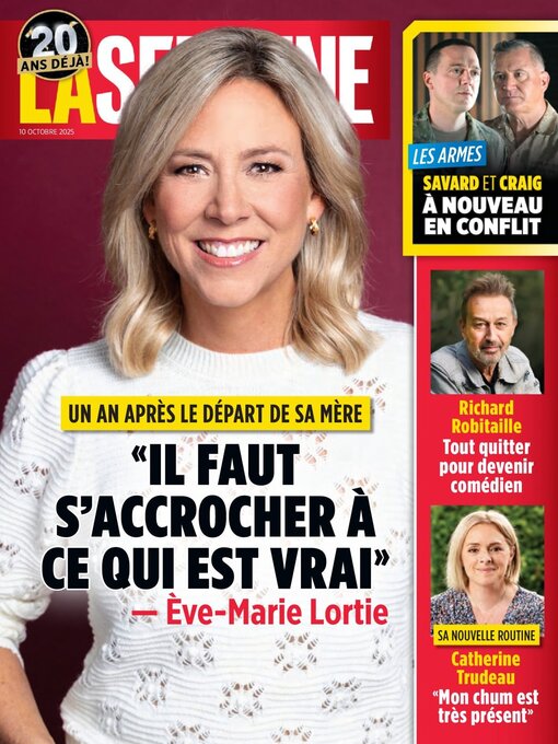 Title details for La Semaine by TVA Publications Inc. - Available